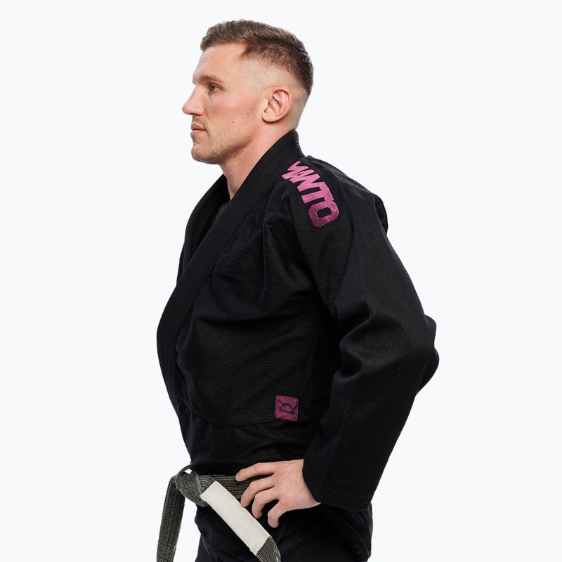 GI für brasilianisches Jiu-Jitsu MANTO X5 BJJ schwarz/violett 4