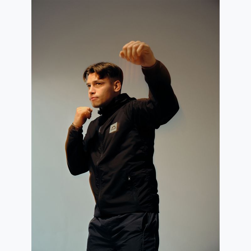 MANTO Defend schwarze Windjacke für Männer 7