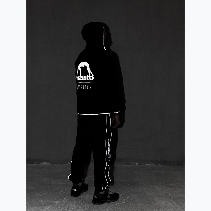 MANTO Defend schwarze Windjacke für Männer 12
