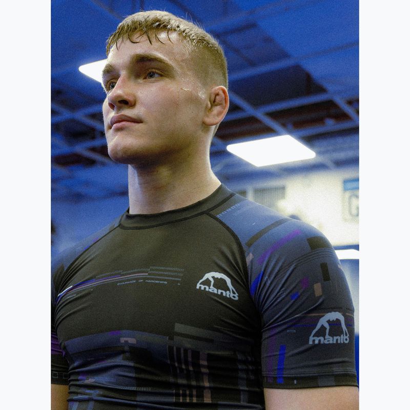 MANTO Rashguard Endure schwarz 6