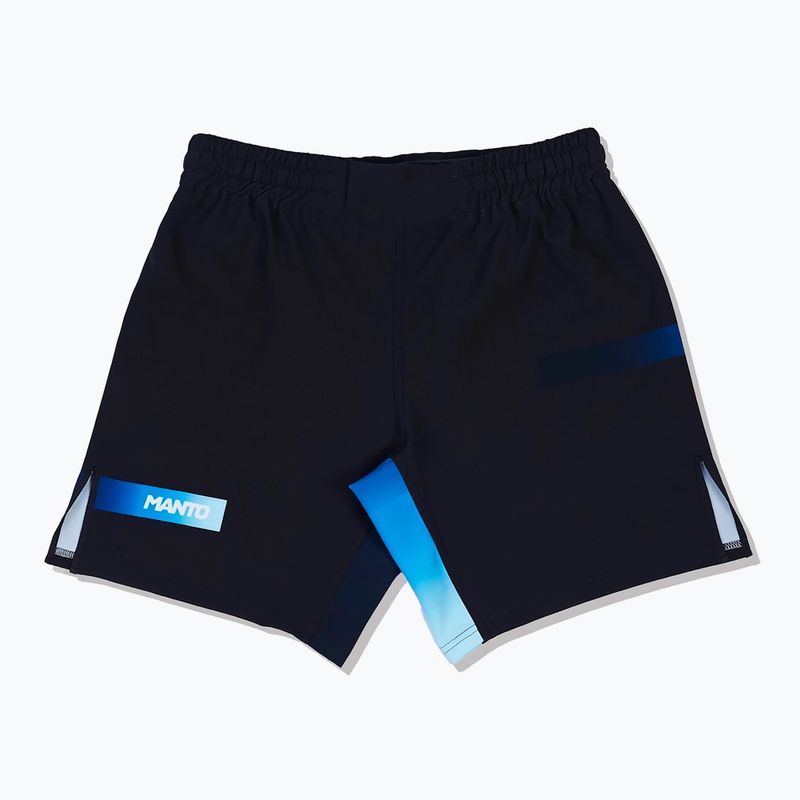 MANTO Trainingsshorts Crystal schwarz