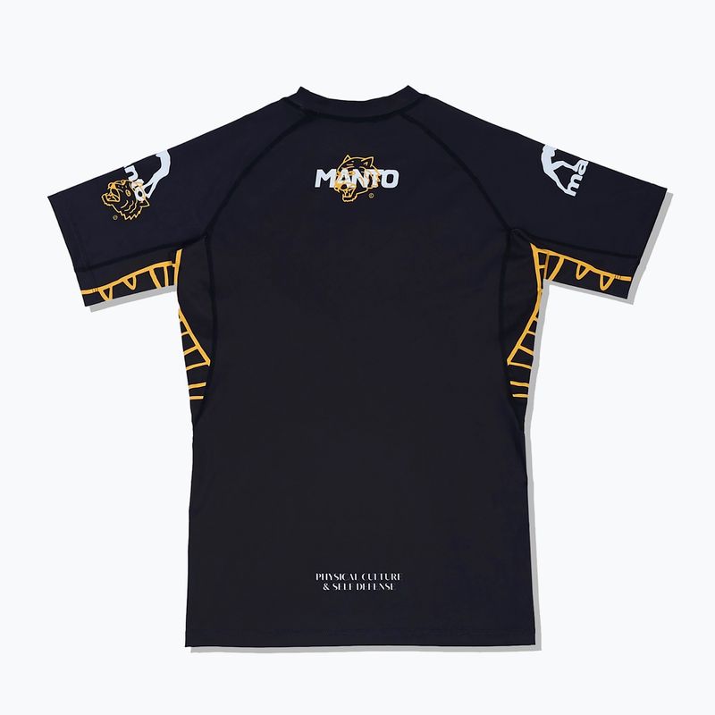 MANTO Rashguard Wildcat schwarz 2