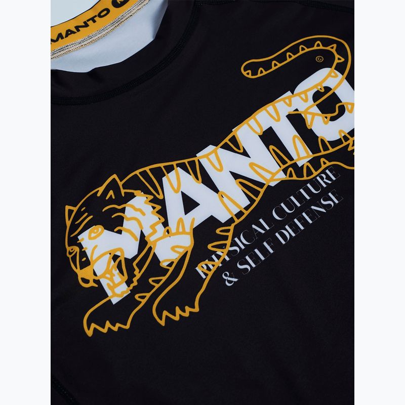 MANTO Rashguard Wildcat schwarz 3