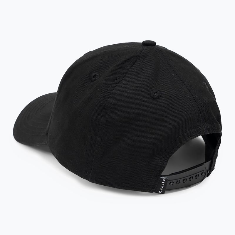 MANTO Represent Snapback Baseballkappe schwarz 2