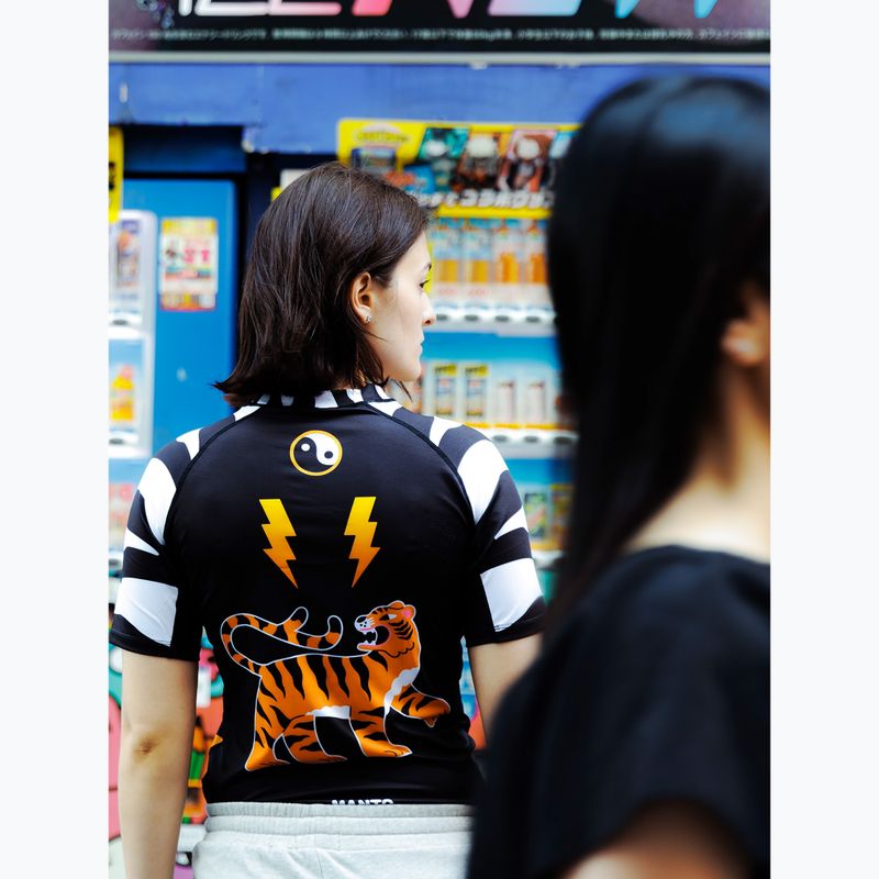 Rashguard MANTO Tiger's Tail Rashguard Schwarz