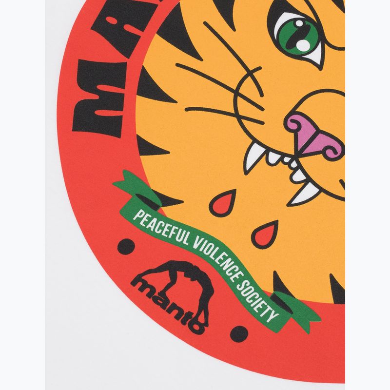 Herren T-Shirt MANTO Worldwild weiß 4