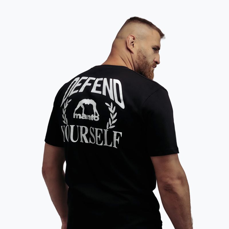 Herren T-Shirt MANTO Defend 25 schwarz 2