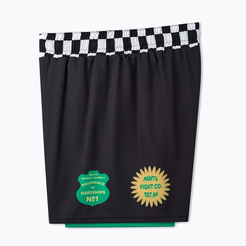 Herren-Trainingsshorts MANTO Cross schwarz 4