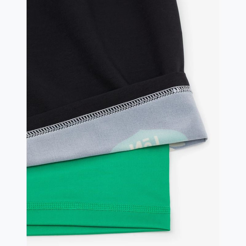 Herren-Trainingsshorts MANTO Cross schwarz 6