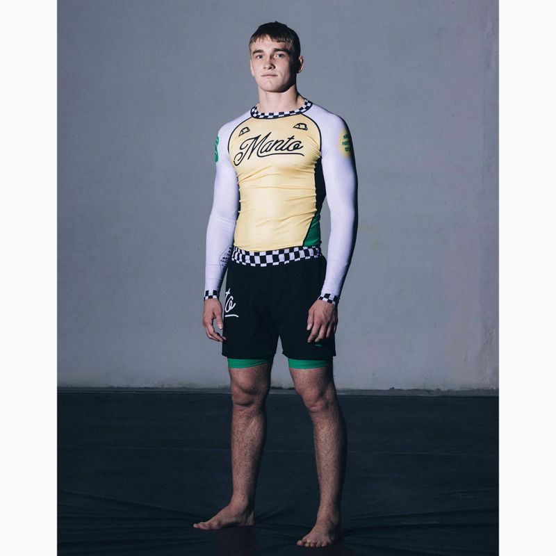 Herren-Trainingsshorts MANTO Cross schwarz 9