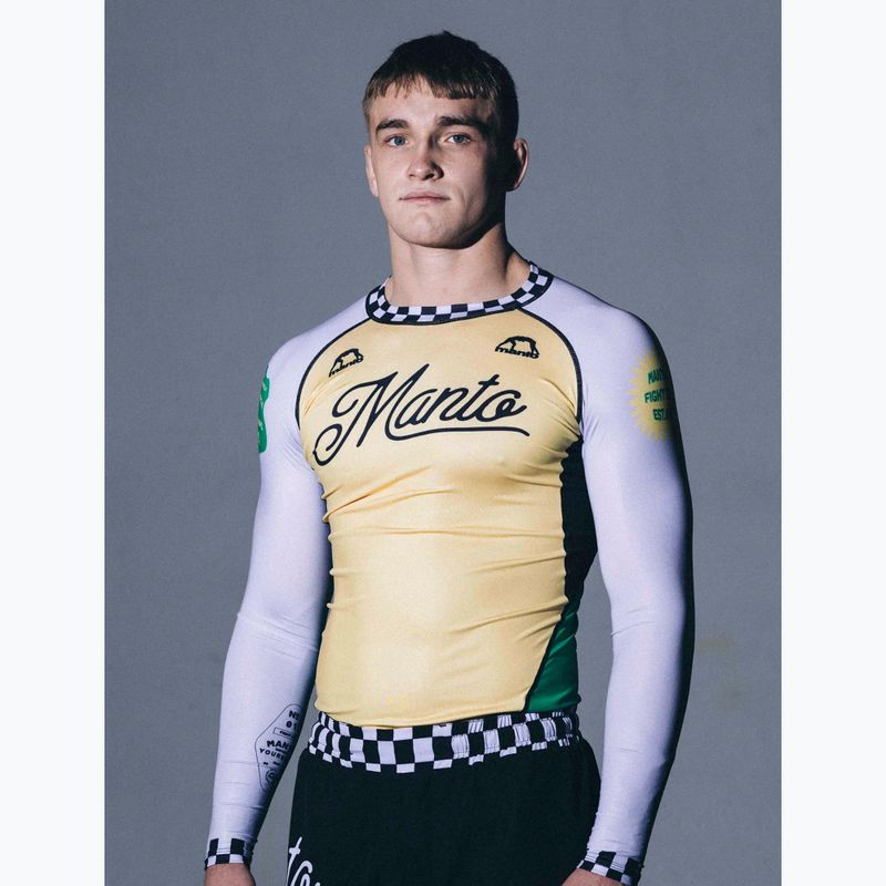 Rashguard Langarm Herren MANTO Cross multicolor 8