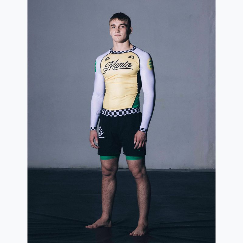 Rashguard Langarm Herren MANTO Cross multicolor 9