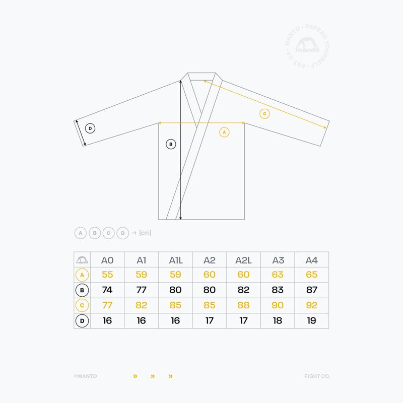 BJJ-Gi für brasilianisches Jiu-Jitsu MANTO Society BJJ 13