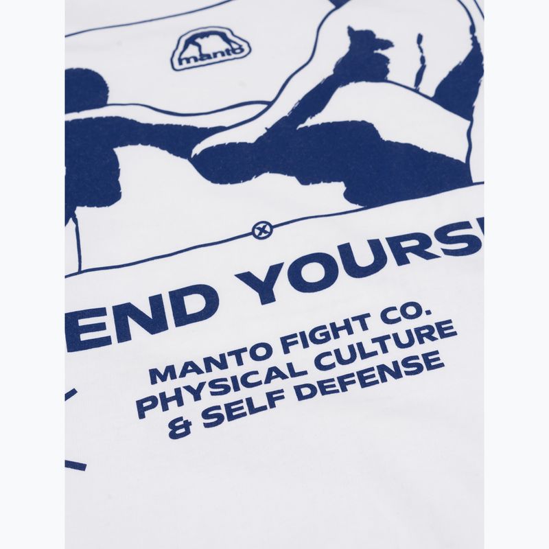 Herren T-Shirt MANTO Kicker weiß 4