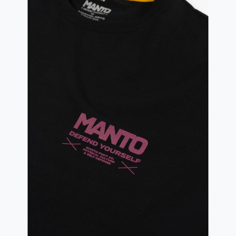 Herren T-Shirt MANTO Kicker schwarz 3