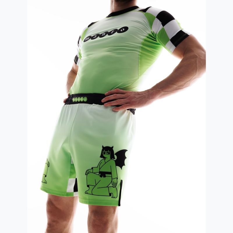 Herren-Trainingsshorts MANTO Two Sides grün 7