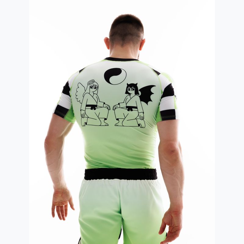 Herren Rashguard MANTO Two Sides grün 7