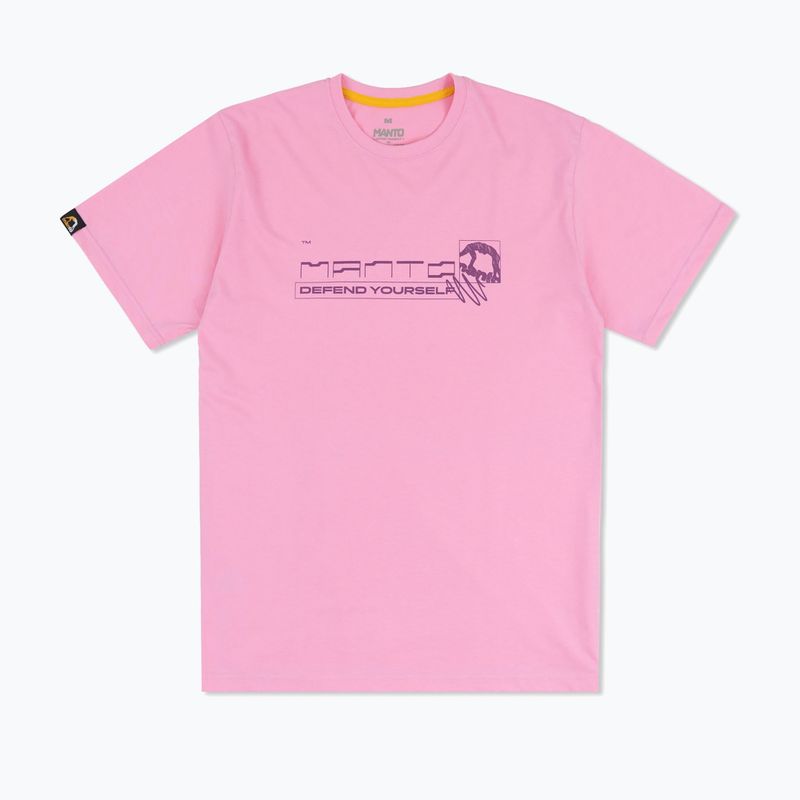 MANTO Claim Herren-T-Shirt rosa