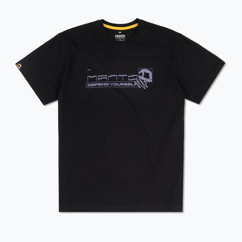 MANTO Claim Herren-T-Shirt schwarz    Neu