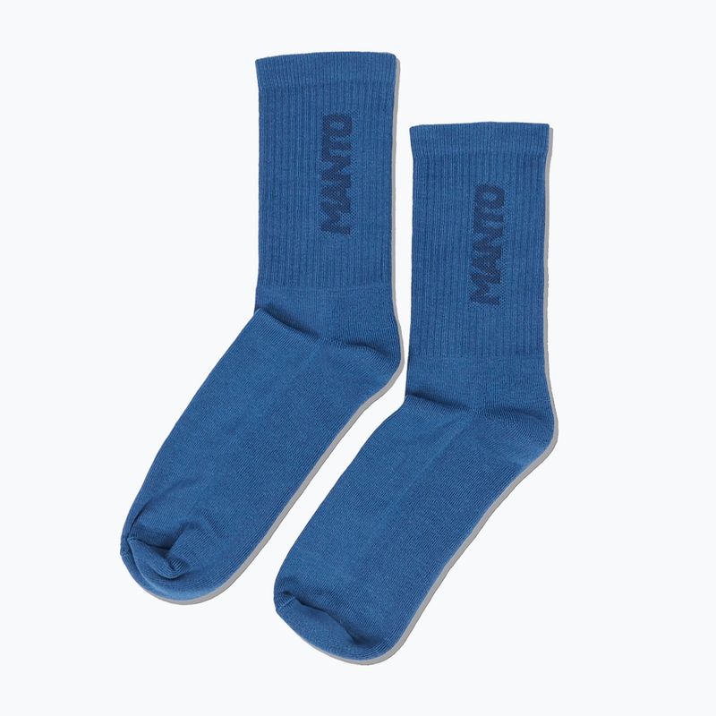 MANTO Logotype 23 Socken 1 Paar blau