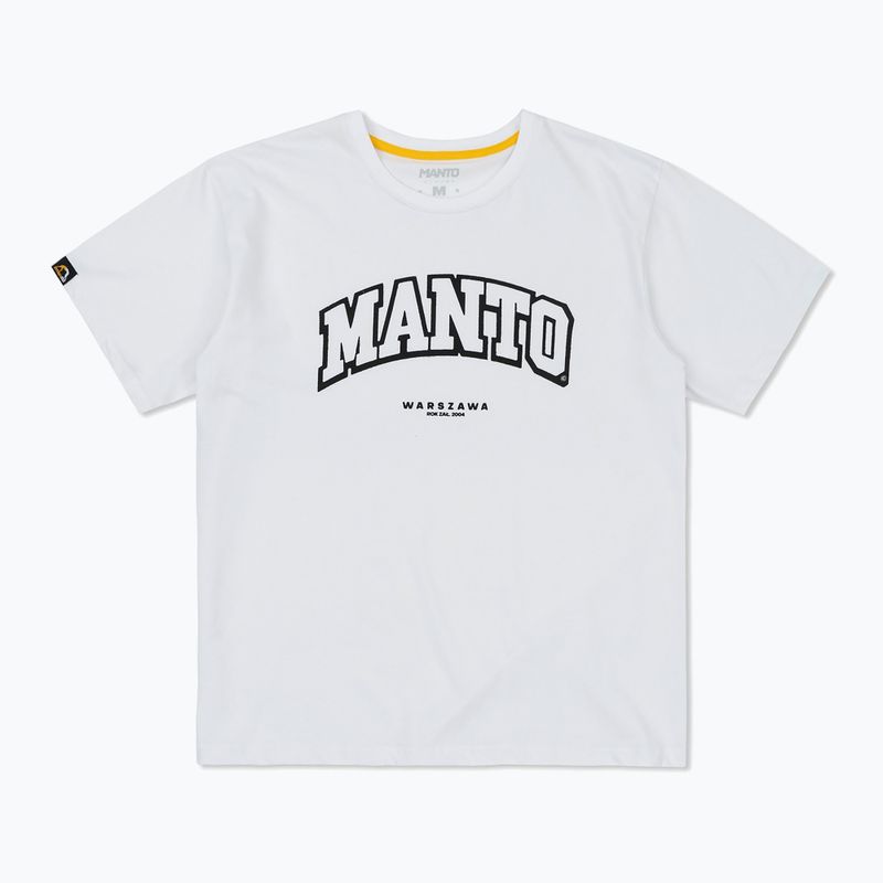 Shirt MANTO Warszawa Oversize Weiß