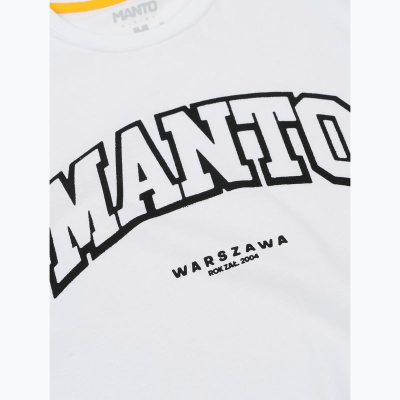Shirt MANTO Warszawa Oversize Weiß 2