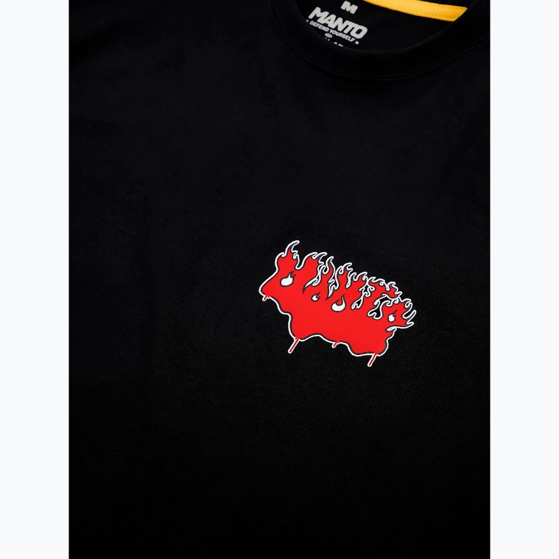 MANTO Blaze t-shirt schwarz 3
