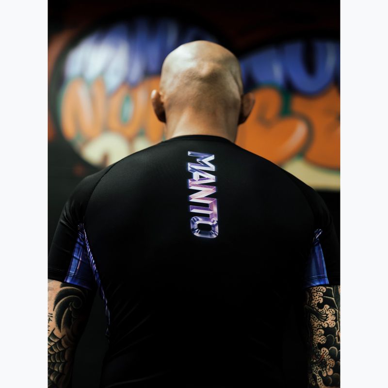 Rashguard MANTO Mirage Rashguard Schwarz 6