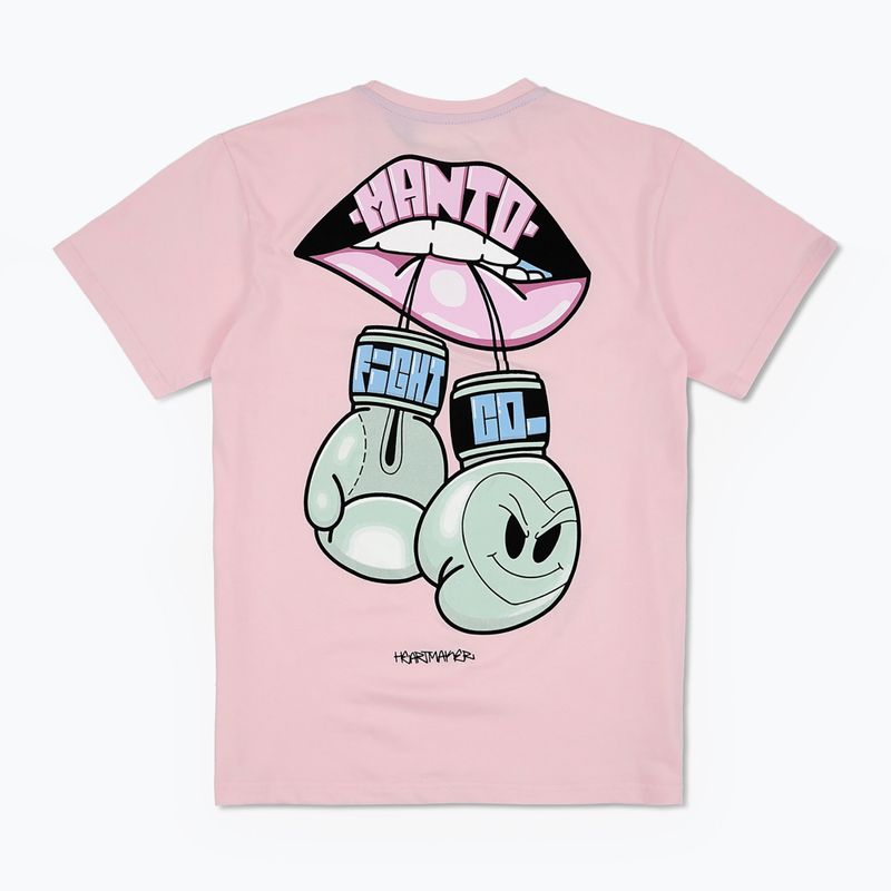 MANTO x KTOF Handschuhe t-shirt rosa 2