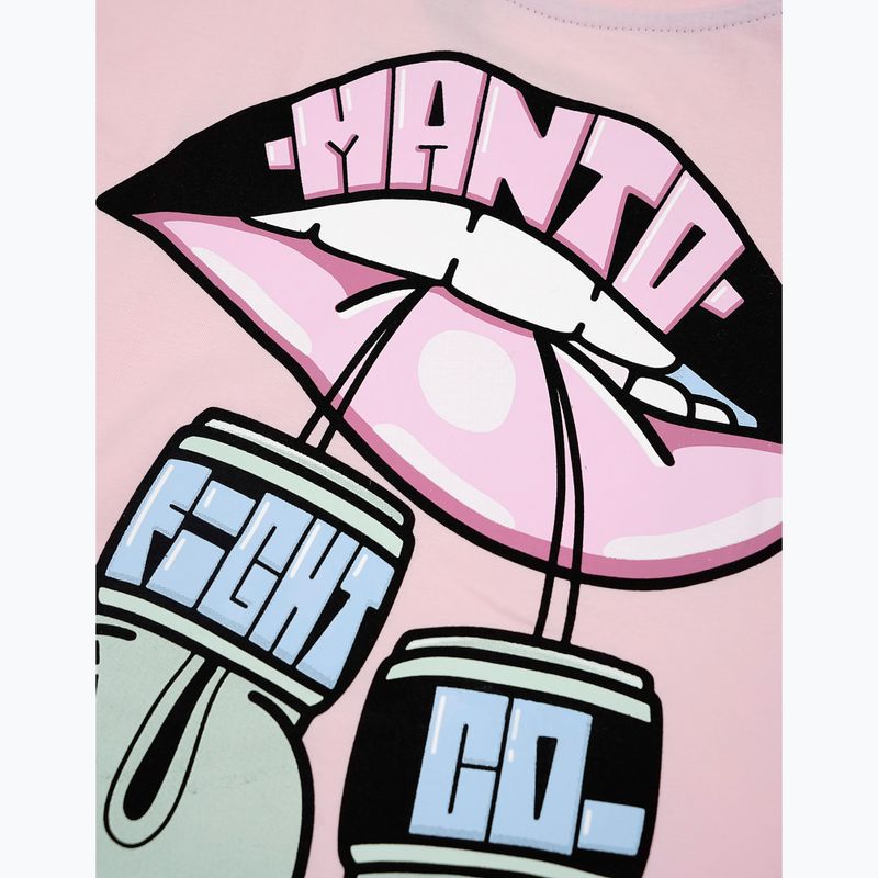 MANTO x KTOF Handschuhe t-shirt rosa 3