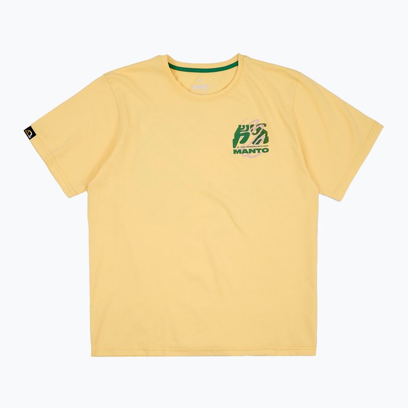 MANTO Frauen Harmony Oversize-T-Shirt gelb