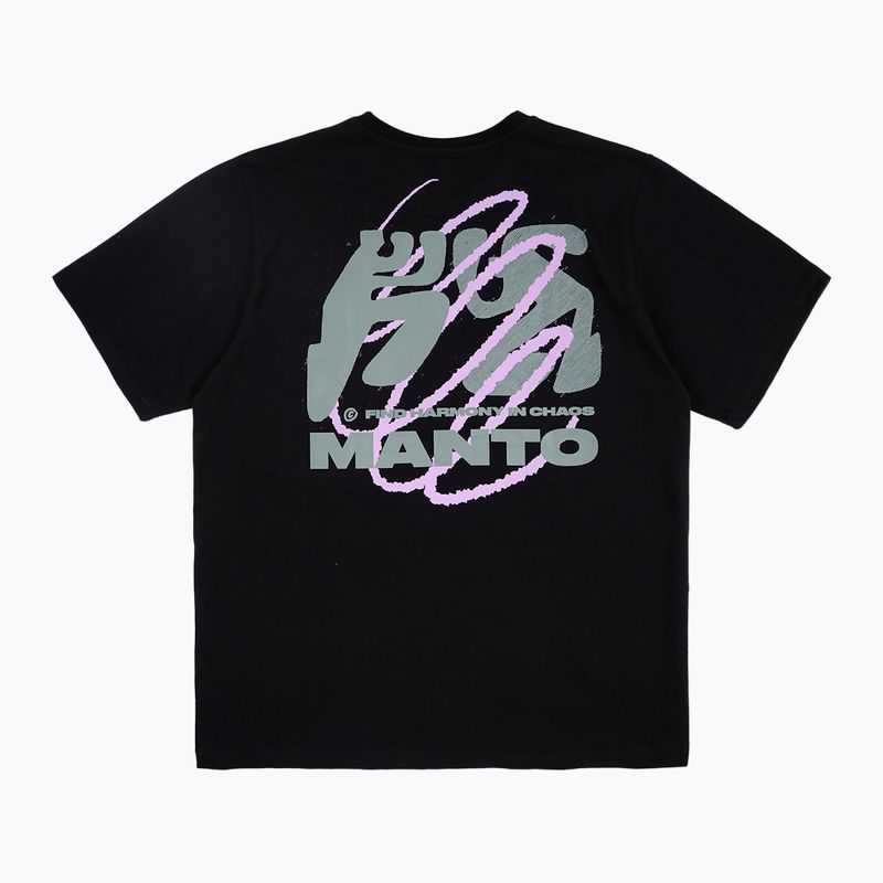 MANTO Frauen Harmony Oversize-T-Shirt schwarz 2