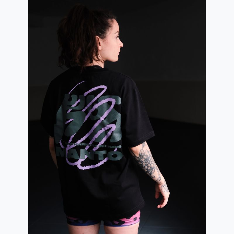 MANTO Frauen Harmony Oversize-T-Shirt schwarz 4