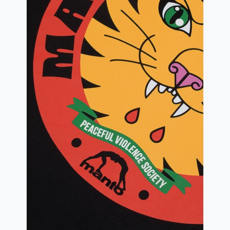 Herren T-Shirt MANTO Worldwild schwarz 4
