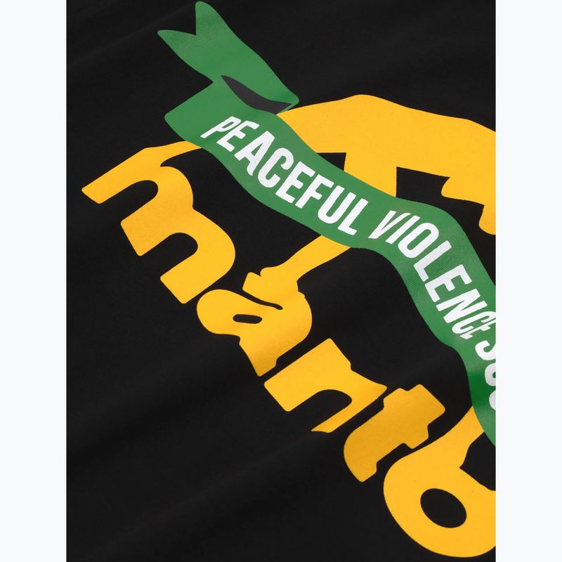 Herren T-Shirt MANTO Ribbon schwarz 4