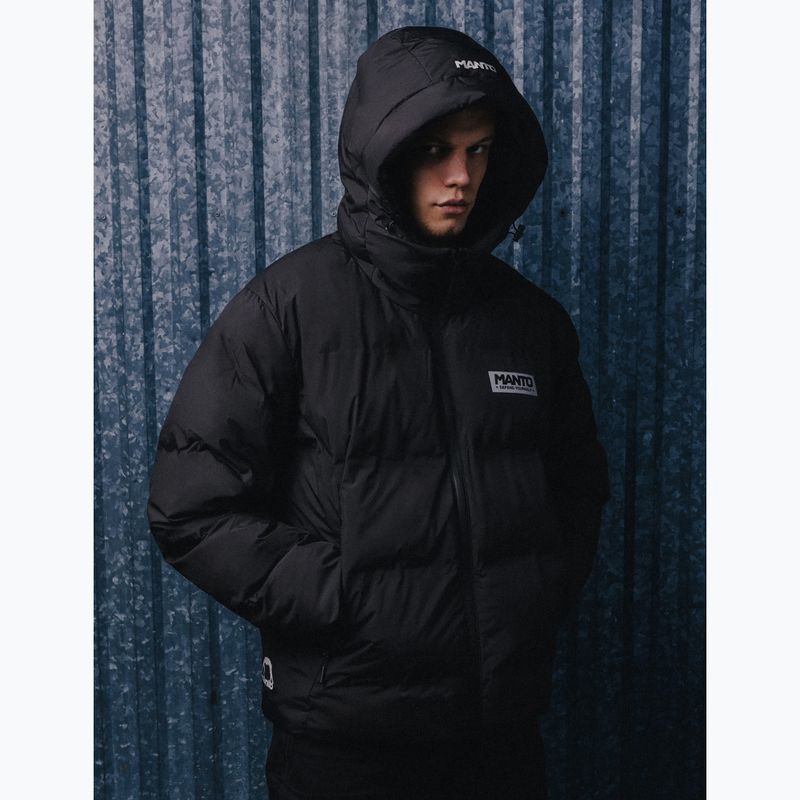 Herren Winterjacke MANTO Defend schwarz 7