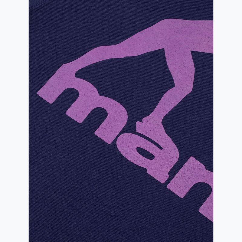 Herrenpullover MANTO Peaceful Violence Hoody navy 8