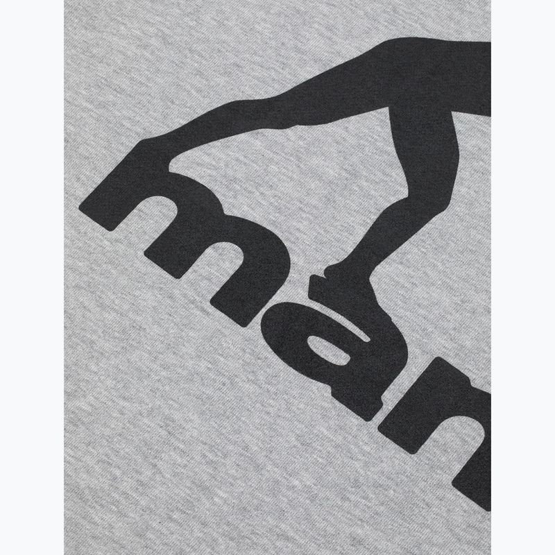 Herrenpullover MANTO Peaceful Violence Hoody grau 7