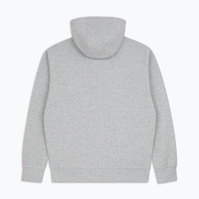 Herrenpullover MANTO Defend Hoody grau 3