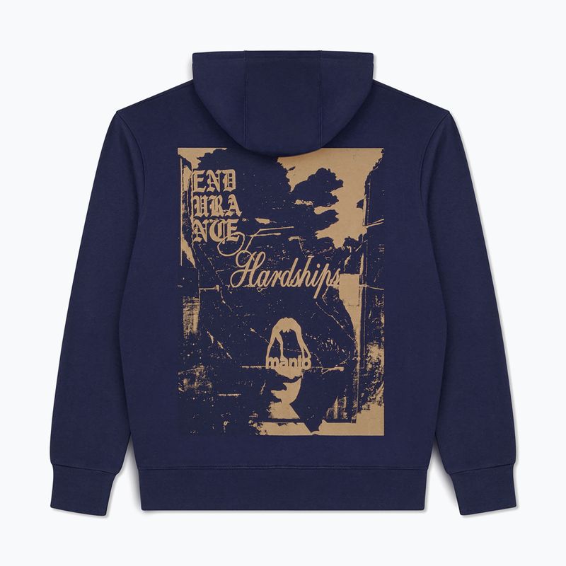 Herrenpullover MANTO Resolve Hoody navy 2