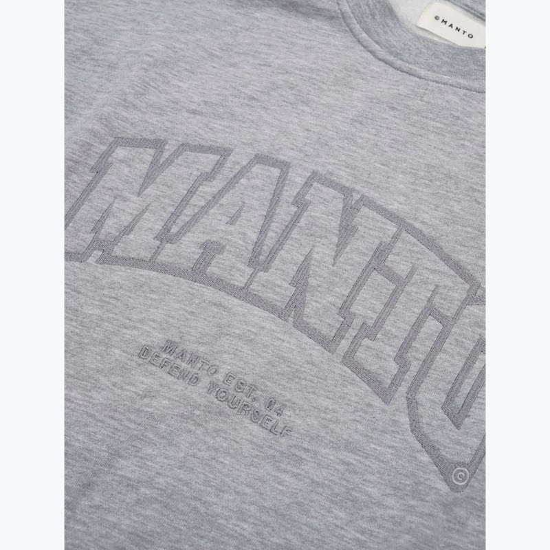 Herren Sweatshirt MANTO Varsity 26 Hoody Melange 2