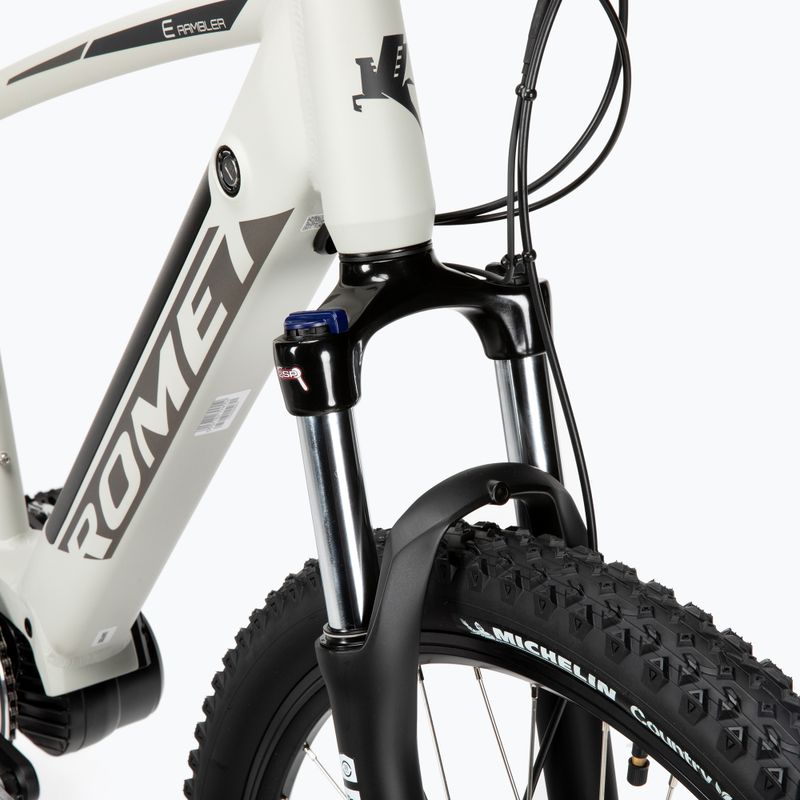 Romet e-Rambler E9.0 Elektrofahrrad grau 2229699 9
