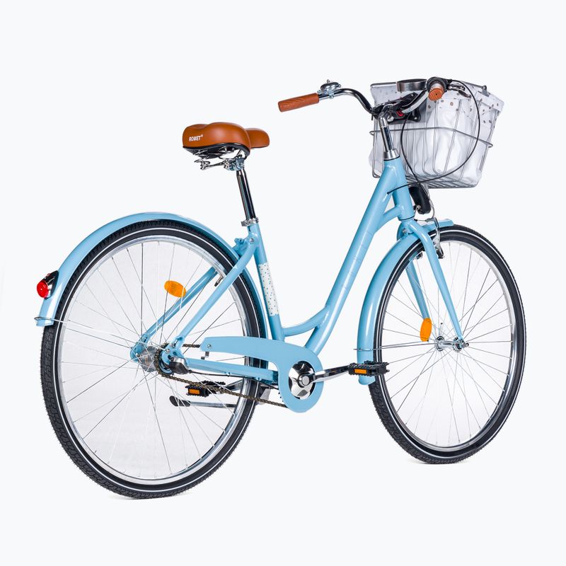 Damen Citybike Romet Pop Art 28 Eco blau 2228553 3