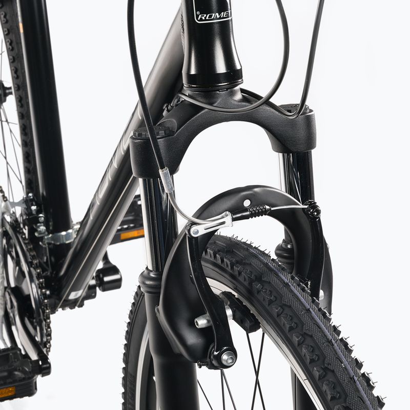 Romet Orkan M Fitnessrad schwarz und gold 8