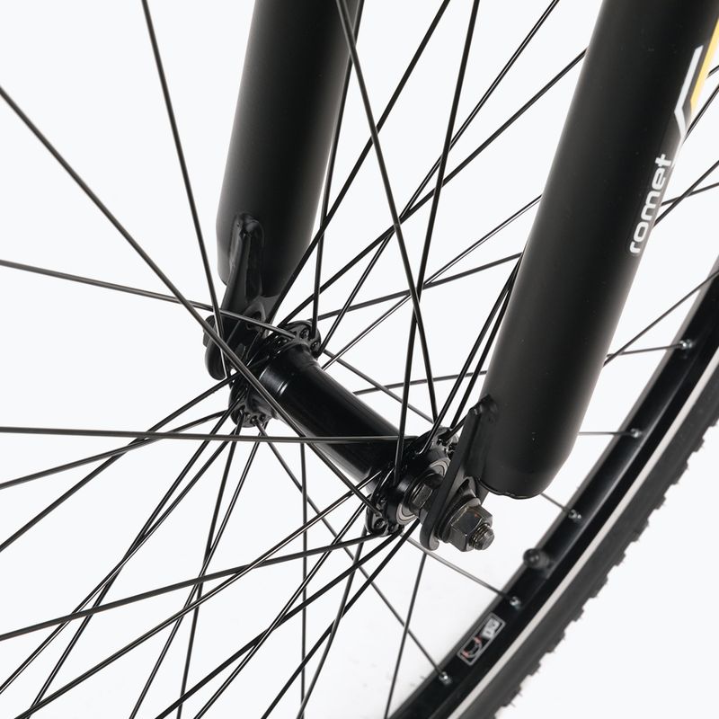 Romet Orkan M Fitnessrad schwarz und gold 13