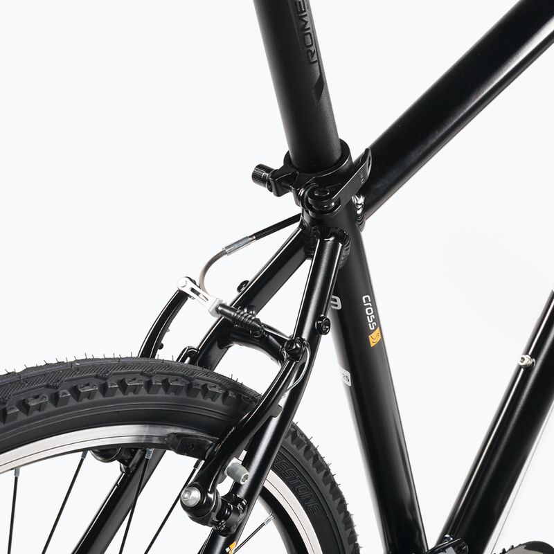 Romet Orkan M Fitnessrad schwarz und gold 14