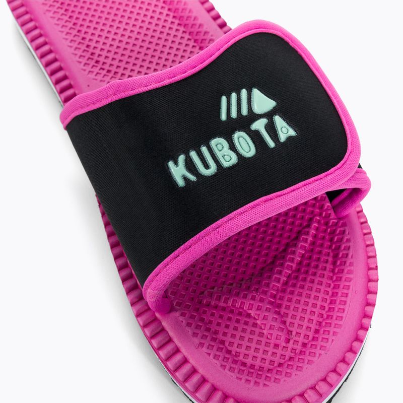 Kubota Pantoletten Klettverschluss magenta KKRZ22 7