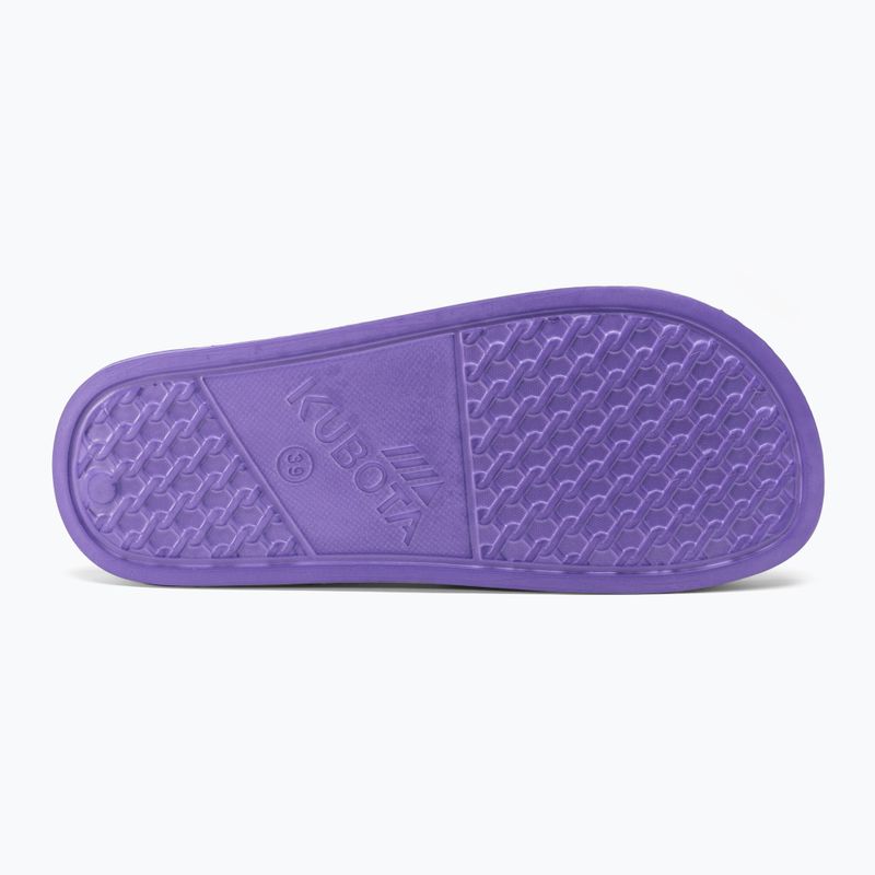 Pantoletten Damen Kubota Basic violett KKBB1 5