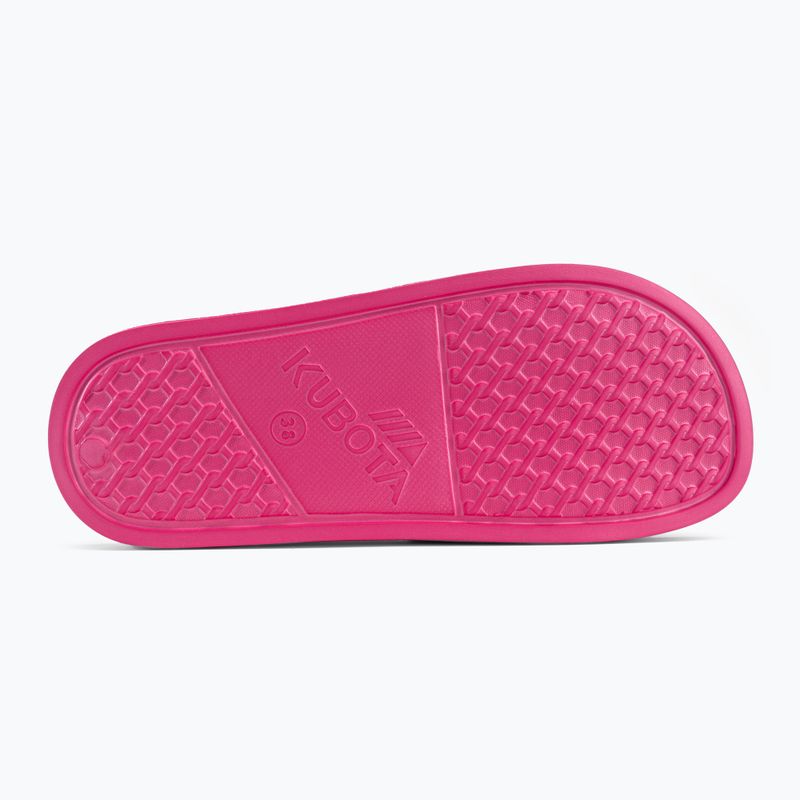 Pantoletten Damen Kubota Basic rosa KKBB12 5