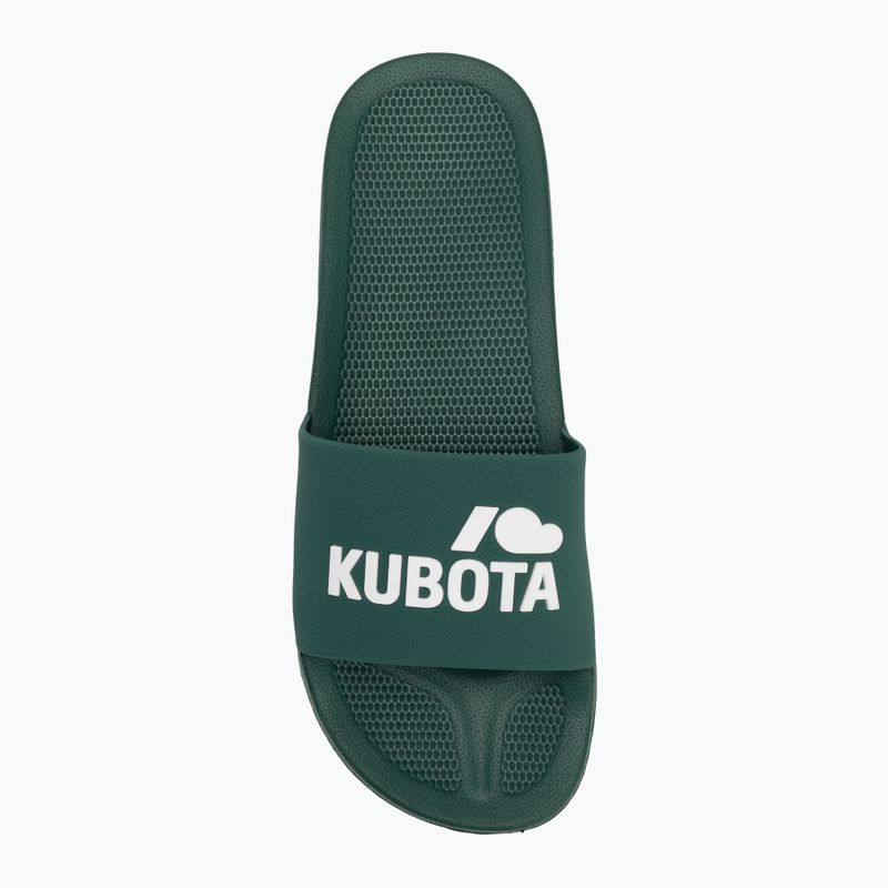 Herren Kubota Basic Flip-Flops dunkelgrün 5